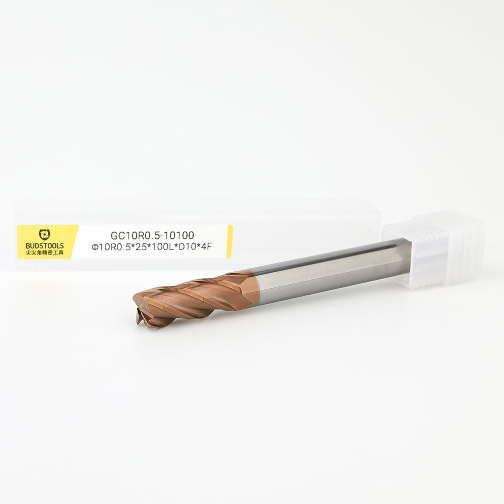 GC10R0.5-10100 • Corner Radius • 4 Flutes • Ø10mm (0.3937")