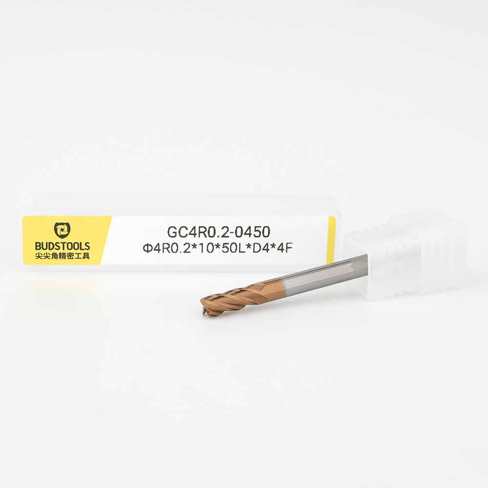 GC4R0.2-0450 • Corner Radius • 4 Flutes • Ø4mm (0.1575")