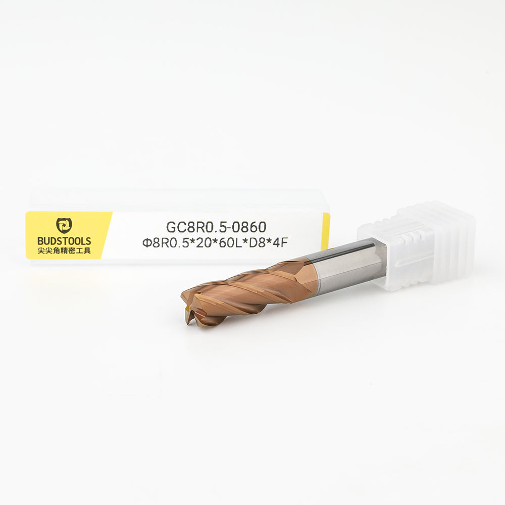 GC8R0.5-0860 • Corner Radius • 4 Flutes • Ø8mm (0.315")
