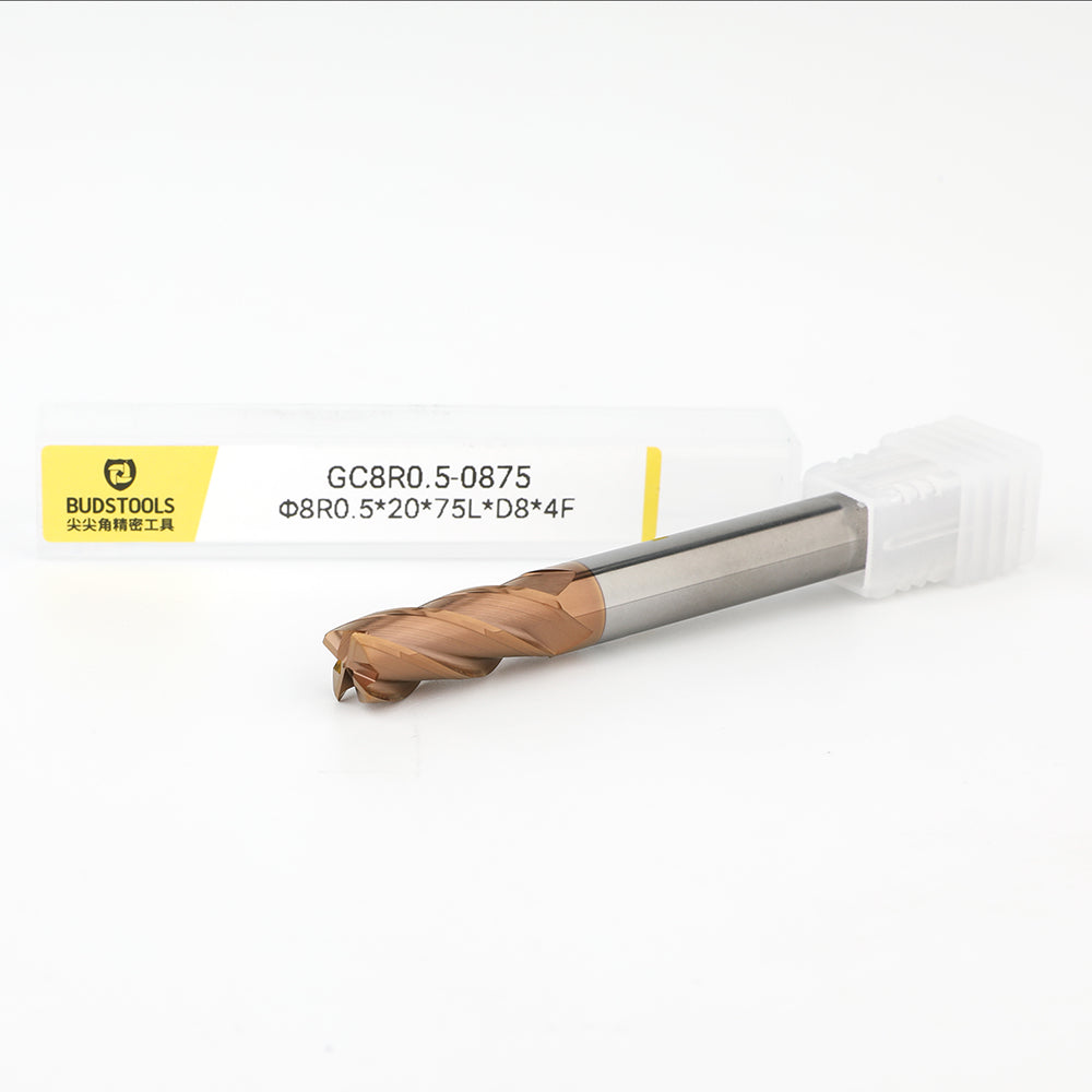 GC8R0.5-0875 • Corner Radius • 4 Flutes • Ø8mm (0.315")