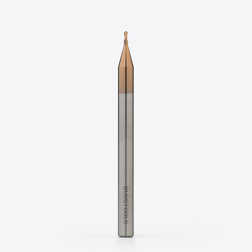 GCB1-0450 • Ball Nose • 2 Flutes • R0.5, Ø1mm (0.0394")