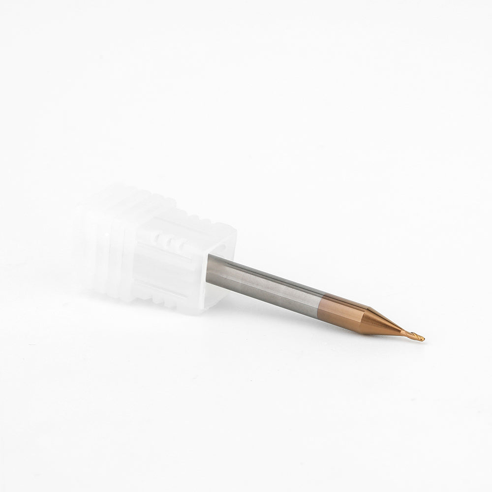 GCB1-0450 • Ball Nose • 2 Flutes • R0.5, Ø1mm (0.0394")