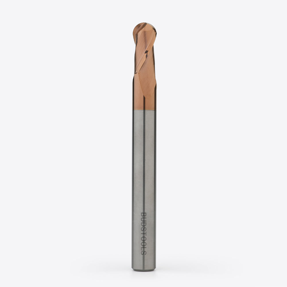 GCB10-10100 • Ball Nose • 2 Flutes • R5, Ø10mm (0.3937")