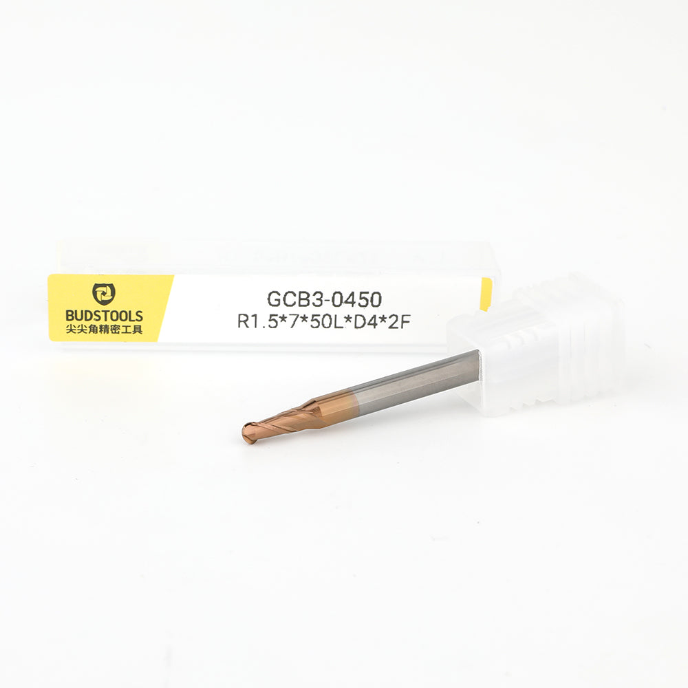 GCB3-0450 • Ball Nose • 2 Flutes • R1.5, Ø3mm (0.1181")