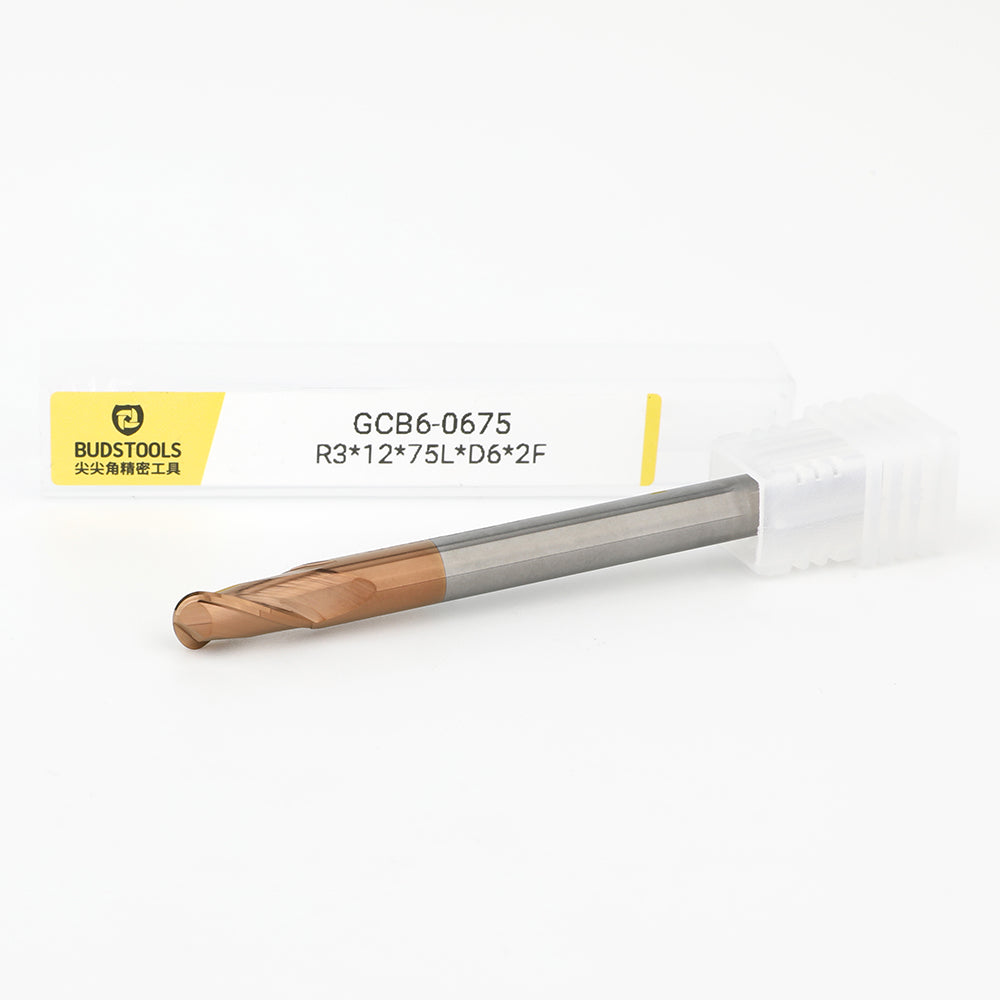 GCB6-0675 • Ball Nose • 2 Flutes • R3, Ø6mm (0.2362")