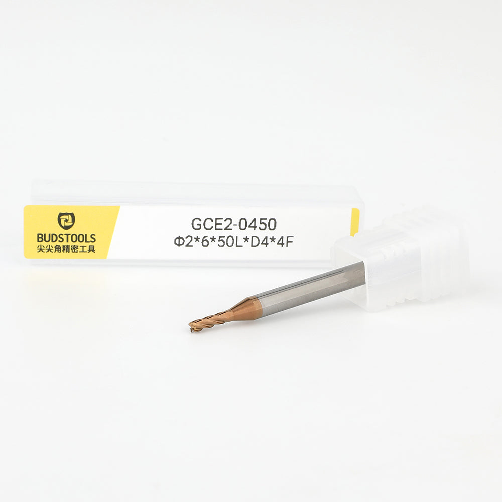 GCE2-0450 • Square End • 4 Flutes • Ø2mm (0.0787")