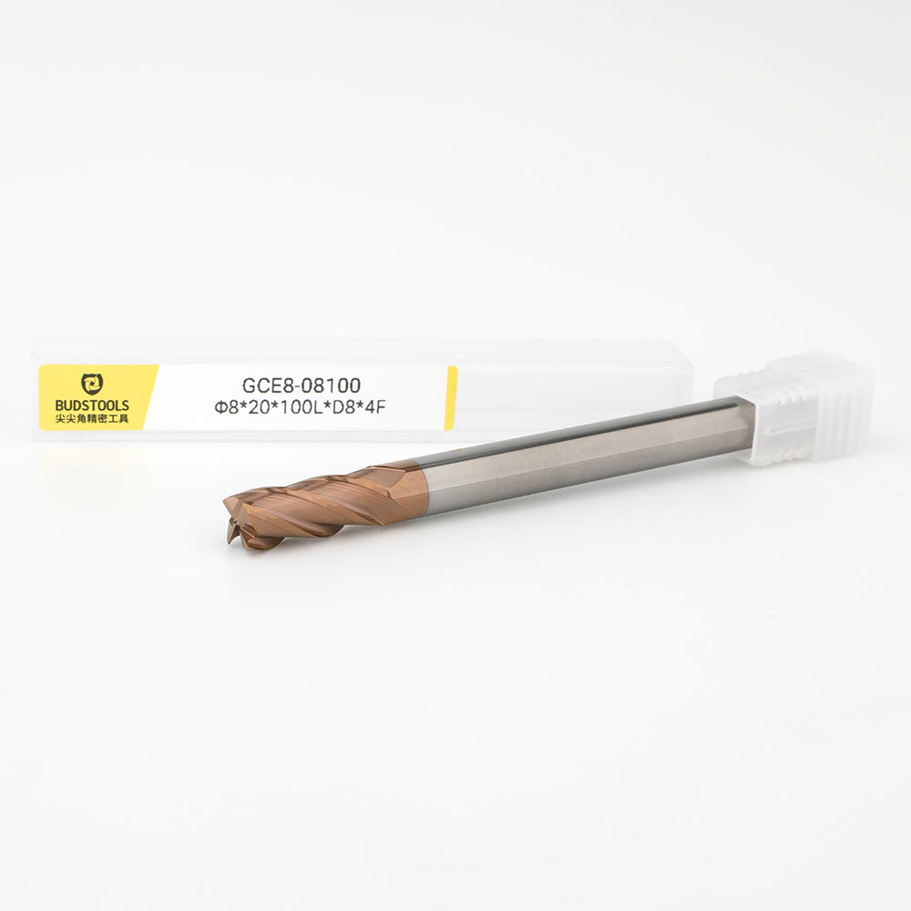 GCE8-08100 • Square End • 4 Flutes • Ø8mm (0.315")